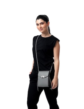 Bolsa crossbody Totto Smooth para mujer