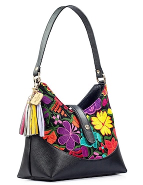Bolsa hobo Angelozano Magali de piel para mujer