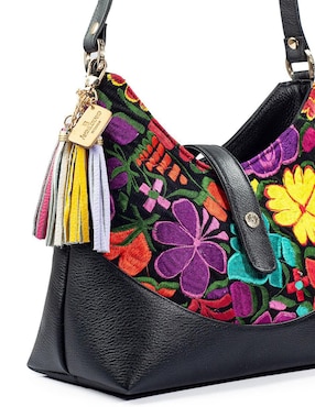 Bolsa hobo Angelozano Magali de piel para mujer