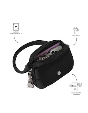 Bolsa bandolera Totto Corneana para mujer