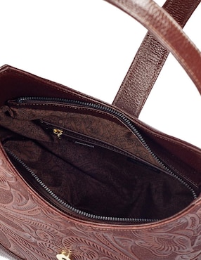 Bolsa hobo Angelozano Magali de piel para mujer