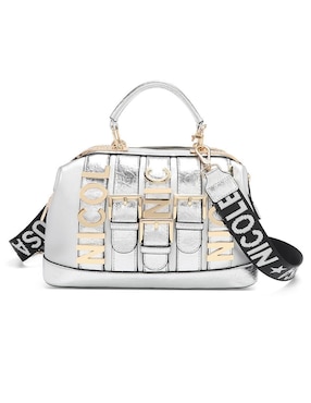 Bolsa bowler Nicole Lee Violet Blossom para mujer