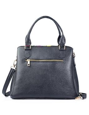 Bolsa satchel Angelozano Lourdes de piel para mujer