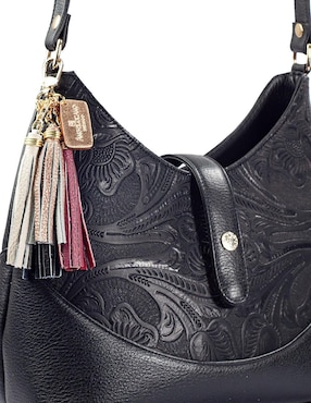 Bolsa hobo Angelozano Magali de piel para mujer