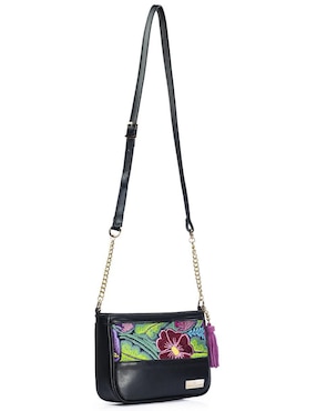 Bolsa crossbody Angelozano Eva Piel Zinacantán de piel para mujer