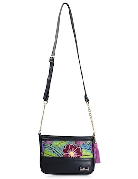 Bolsa crossbody Angelozano Eva Piel Zinacantán de piel para mujer