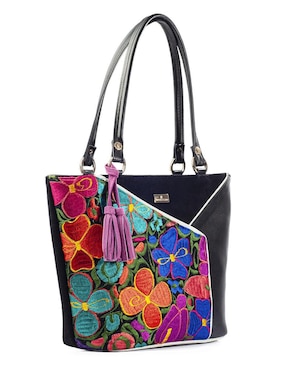 Bolsa tote Angelozano Florentina de piel para mujer