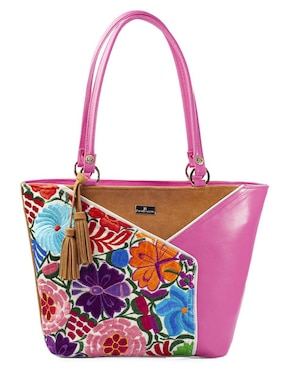 Bolsa tote Angelozano Florentina de piel para mujer