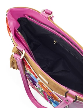 Bolsa tote Angelozano Florentina de piel para mujer