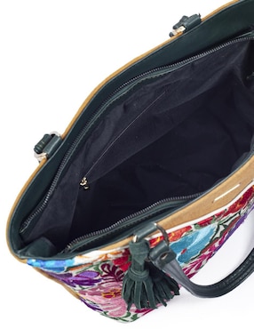 Bolsa tote Angelozano Florentina de piel para mujer