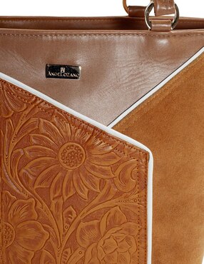Bolsa tote Angelozano Florentina de piel para mujer