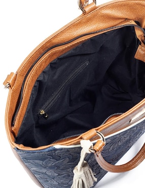 Bolsa tote Angelozano Florentina de piel para mujer