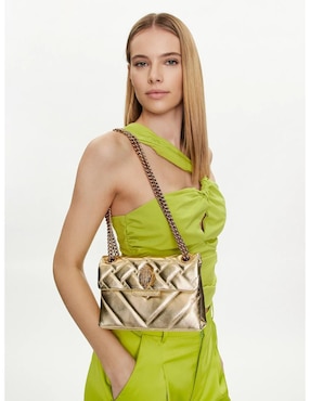 Bolsa flap Kurt Geiger de piel para mujer