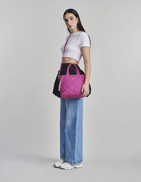 Bolsa satchel Gorett Frank Barbie para mujer