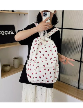 Mochila escolar Strawberry Shortcake Lab.G para mujer