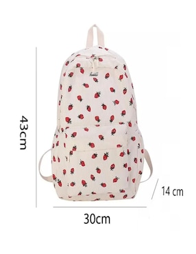 Mochila escolar Strawberry Shortcake Lab.G para mujer