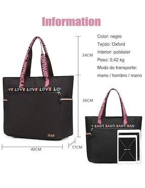 Bolsa tote Lab.g para mujer