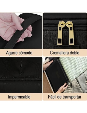 Set cosmetiquera Lab.g impermeable 3 piezas para mujer