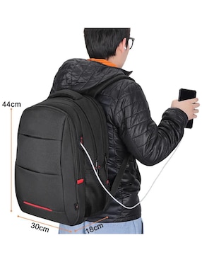 Mochila escolar Lab.g impermeable unisex