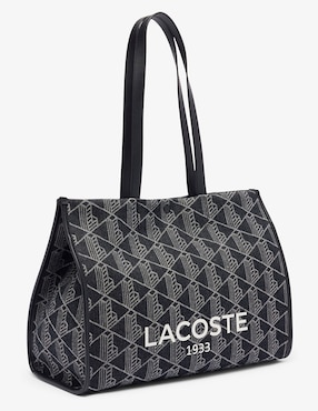 Bolsa tote Lacoste Heritage Jacquard para mujer
