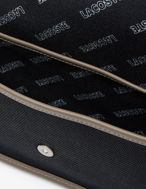 Bolsa crossbody Lacoste Heritage Canvas para mujer