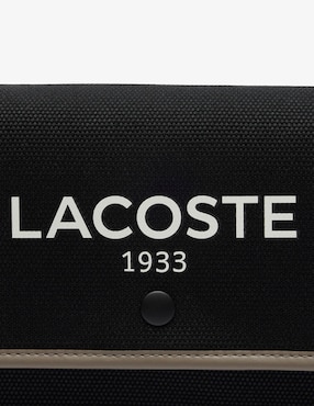 Bolsa crossbody Lacoste Heritage Canvas para mujer