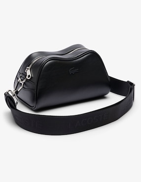 Bolsa crossbody Lacoste Lora de cuero para mujer