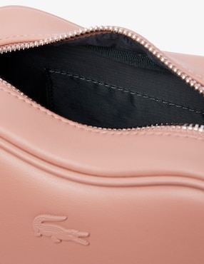 Bolsa crossbody Lacoste Lora de cuero para mujer