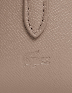 Bolsa crossbody Lacoste de cuero para mujer