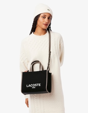 Bolsa shopper Lacoste Heritage Canvas