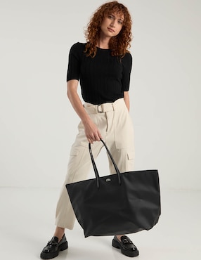 Bolsa shopper Lacoste para mujer