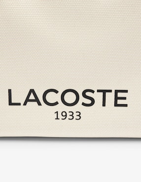 Bolsa tote Lacoste Heritage Canvas para mujer