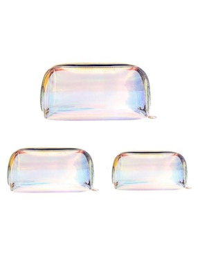 Set cosmetiquera Lab.g impermeable 3 piezas para mujer