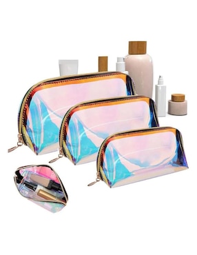 Set cosmetiquera Lab.g impermeable 3 piezas para mujer
