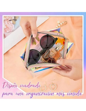 Set cosmetiquera Lab.g impermeable 3 piezas para mujer