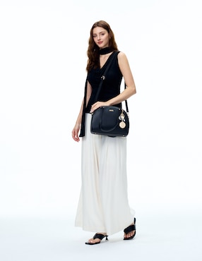 Bolsa satchel H&Co Odessa para mujer
