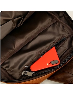 Bolsa bandolera Xtellar de cuero para mujer