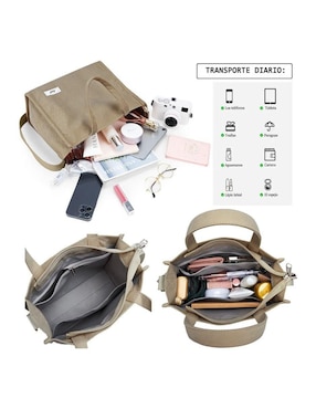 Bolsa shopper Lab.G para mujer