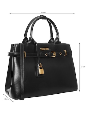 Bolsa satchel Westies Qaus para mujer