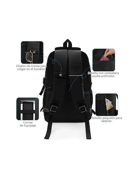 Mochila con portalaptop Lab.g unisex