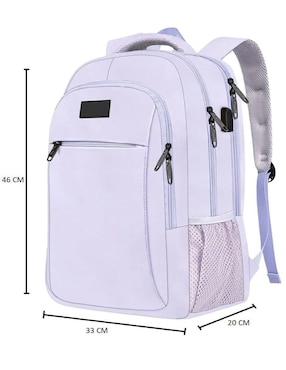 Mochila escolar Lab.g impermeable para mujer