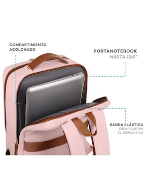 Mochila de viaje Lab.G impermeable para mujer