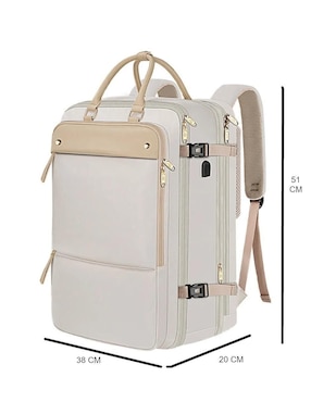 Mochila para viaje Lab.g impermeable para mujer