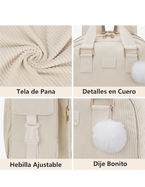 Mochila para viaje Lab.g impermeable para mujer
