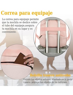 Mochila con porta laptop Lab.G para mujer