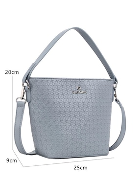 Bolsa satchel Olimba para mujer