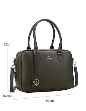 Bolsa satchel Olimba para mujer