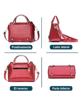 Bolsa satchel Lab.G para mujer
