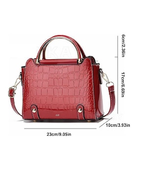 Bolsa satchel Lab.G para mujer
