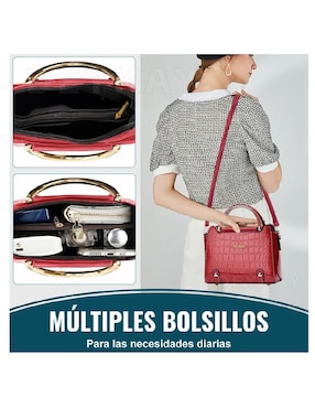 Bolsa satchel Lab.G para mujer